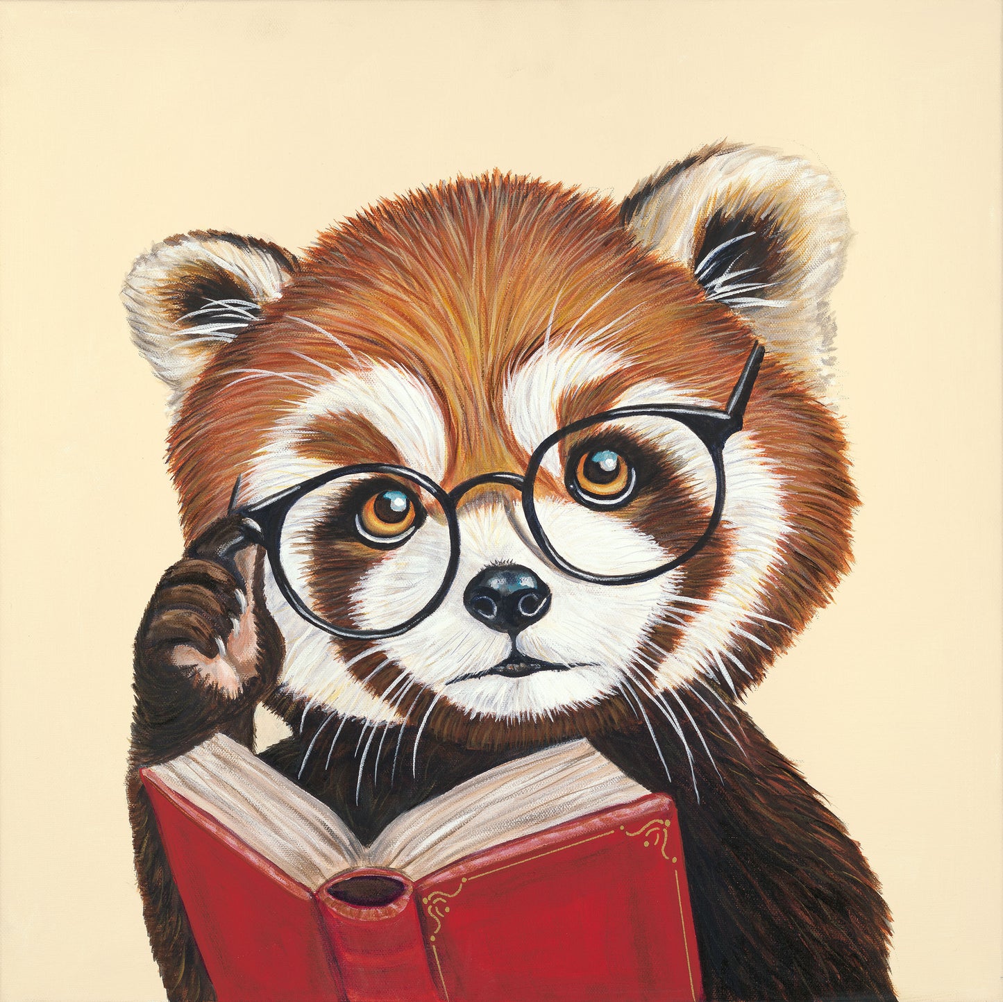 Red Panda, “The Enchanted Reader"