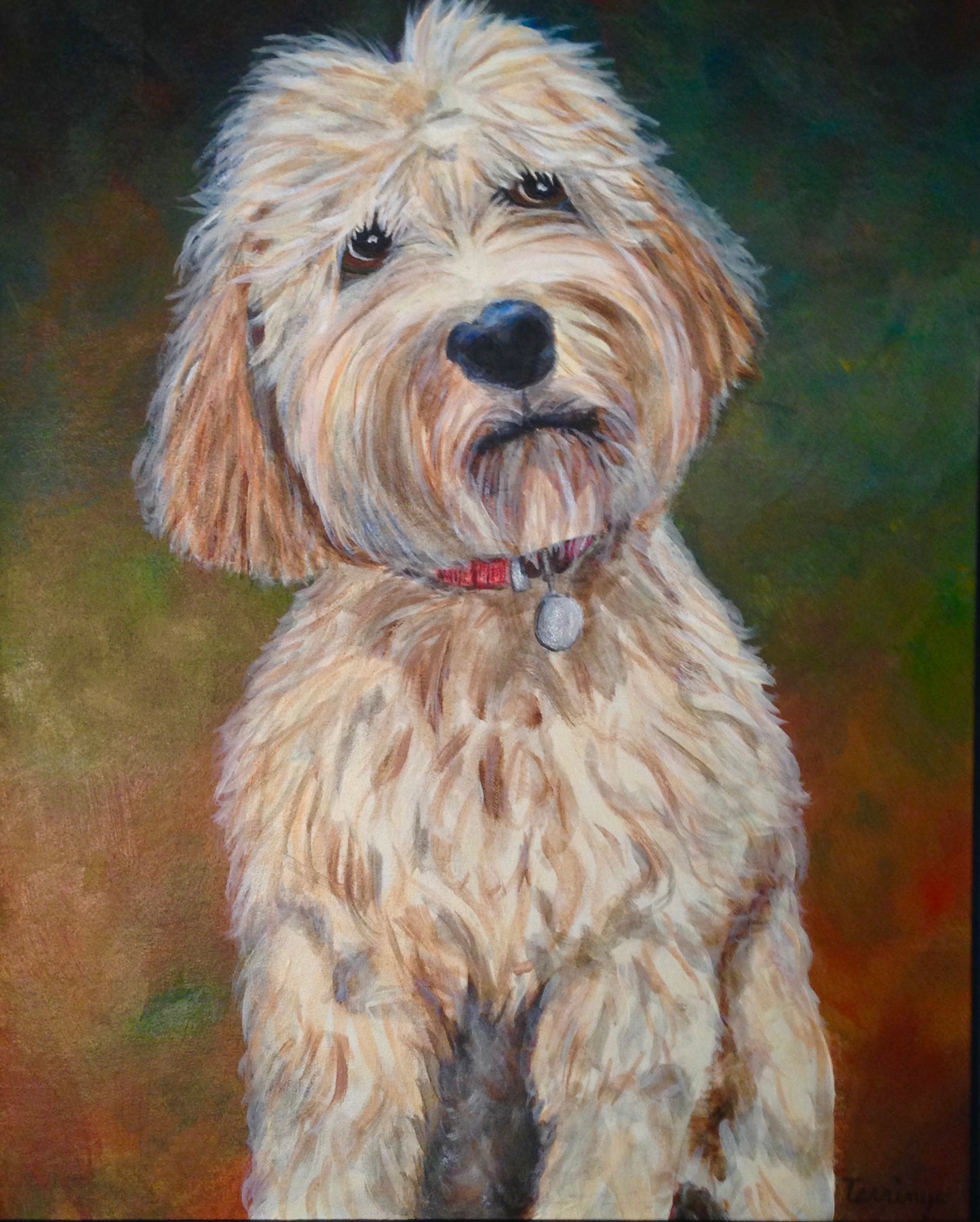 Goldendoodle Print