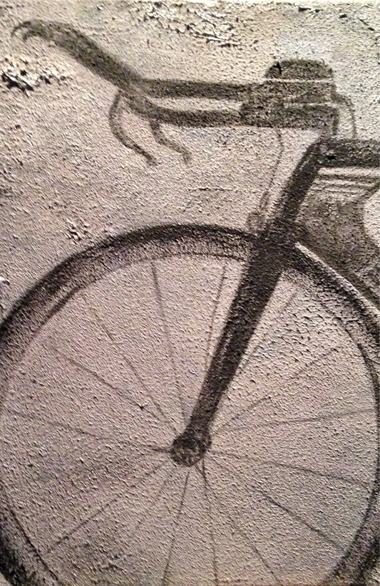 Bike Framed  3.5" by 2"