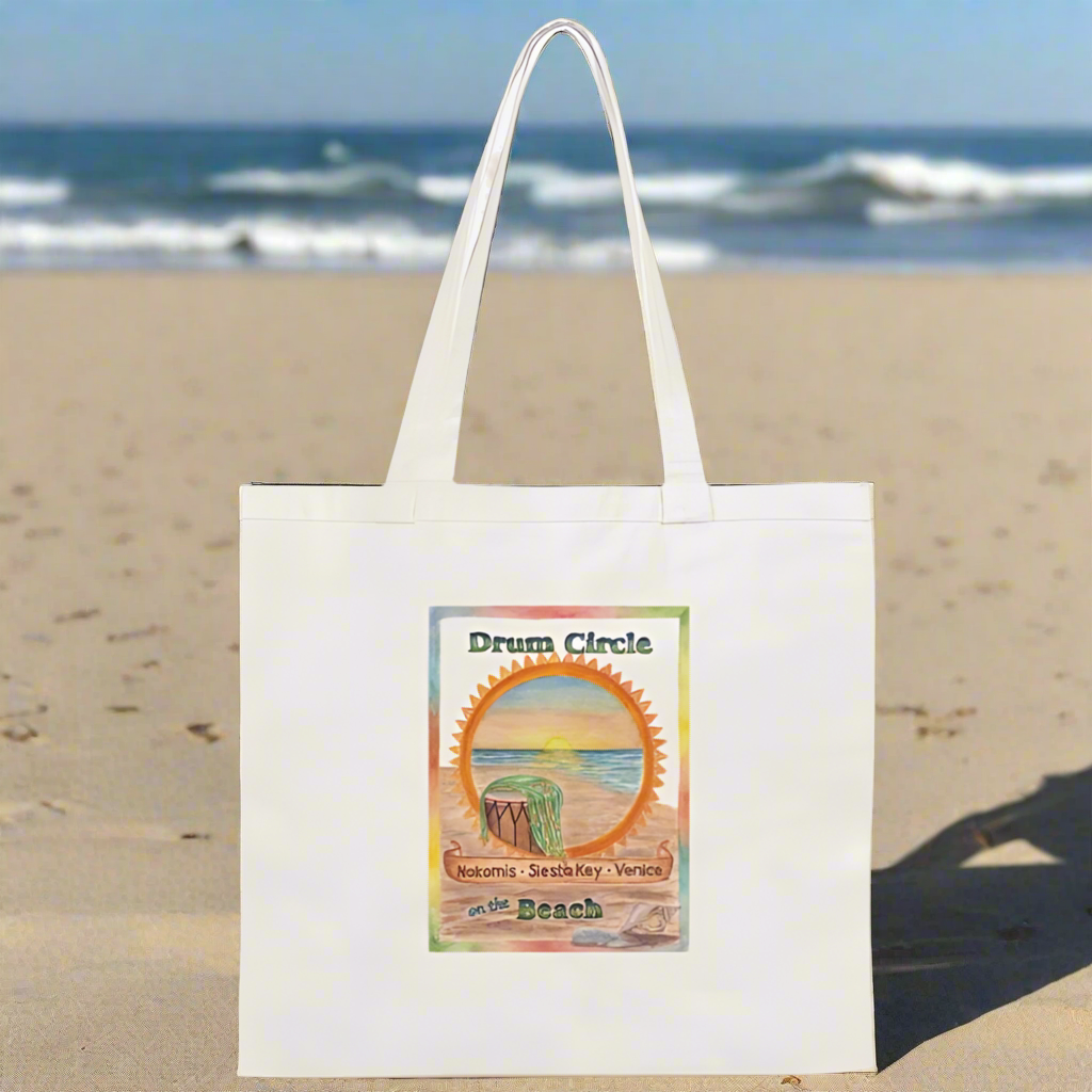 Drum Circle Tote Bag