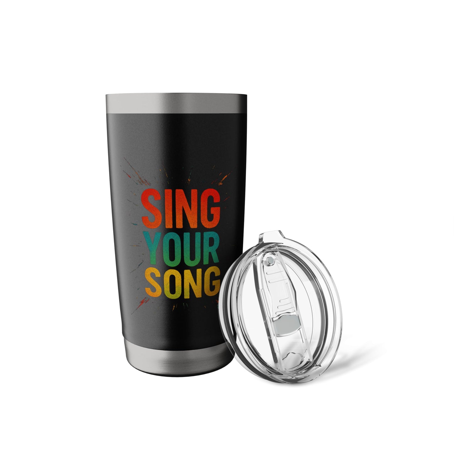 Sing Your Song Inspirational Quote Motivational Street Art Stainless Steel Insulated Tumbler