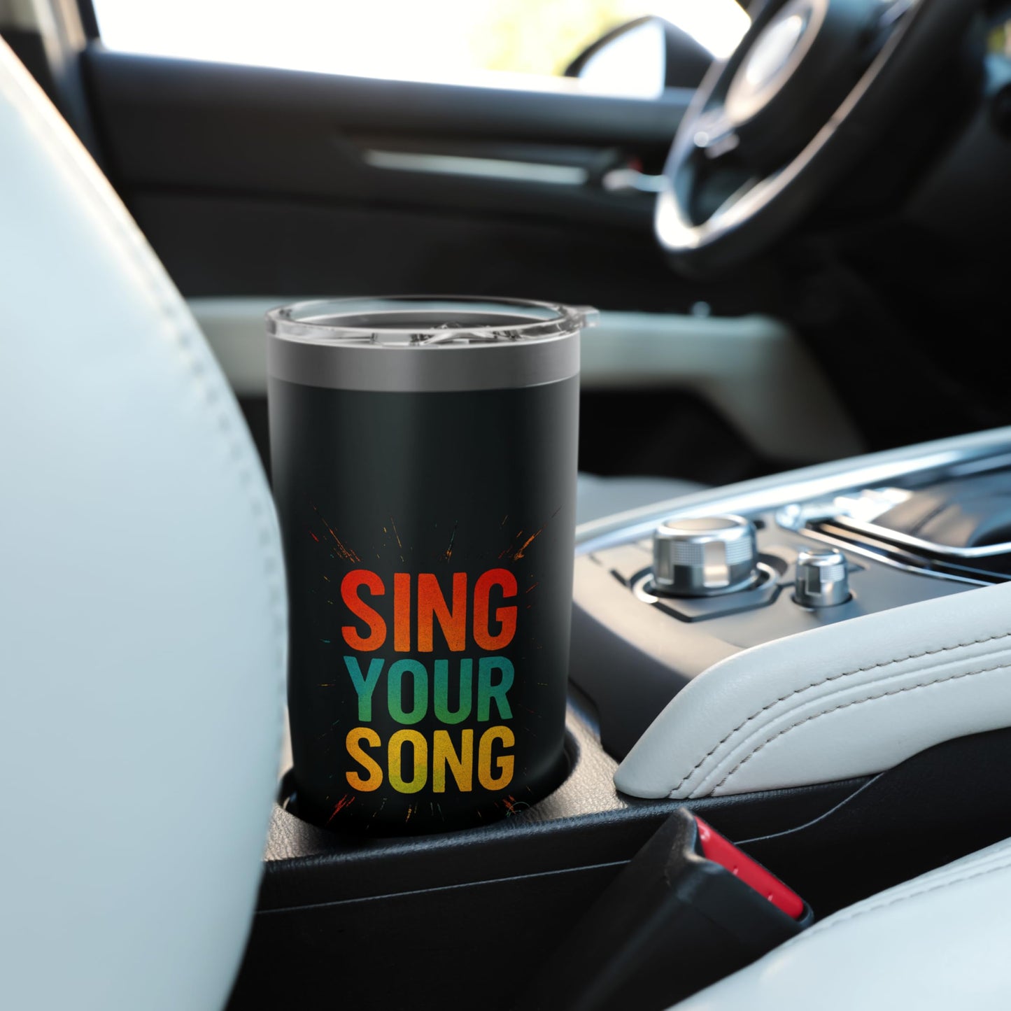 Sing Your Song Inspirational Quote Motivational Street Art Stainless Steel Insulated Tumbler