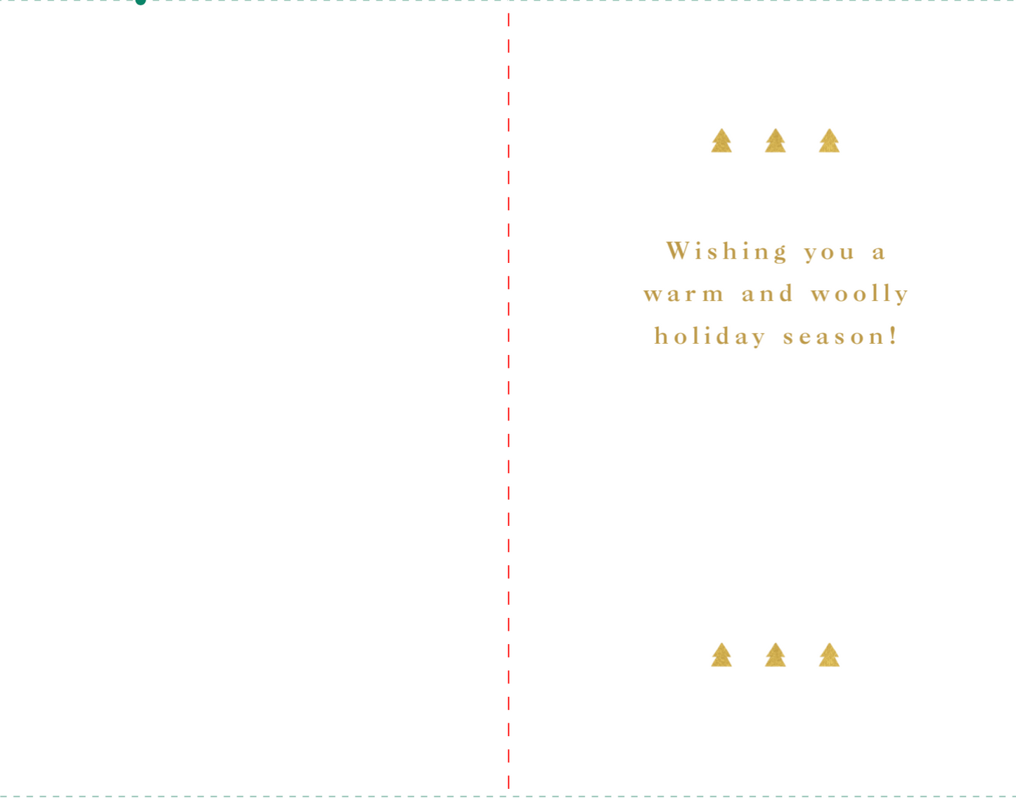 Alpaca Holiday Card