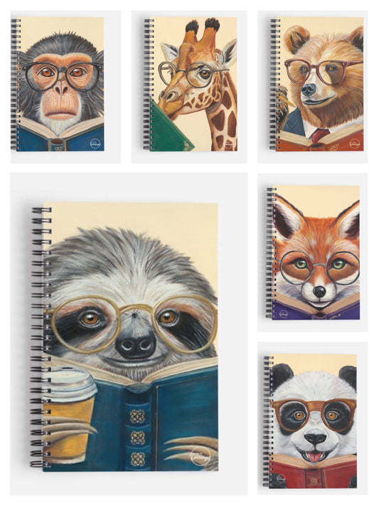 "Wild About Reading"  Notebook