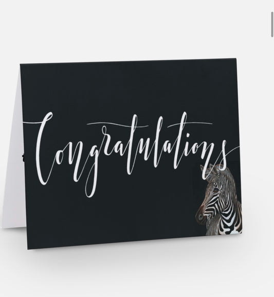 Congrats Zebra
