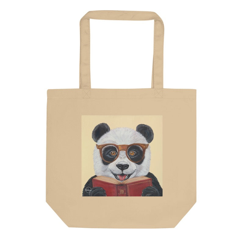 The Personalized  "Wild About Reading" Eco Tote Bag