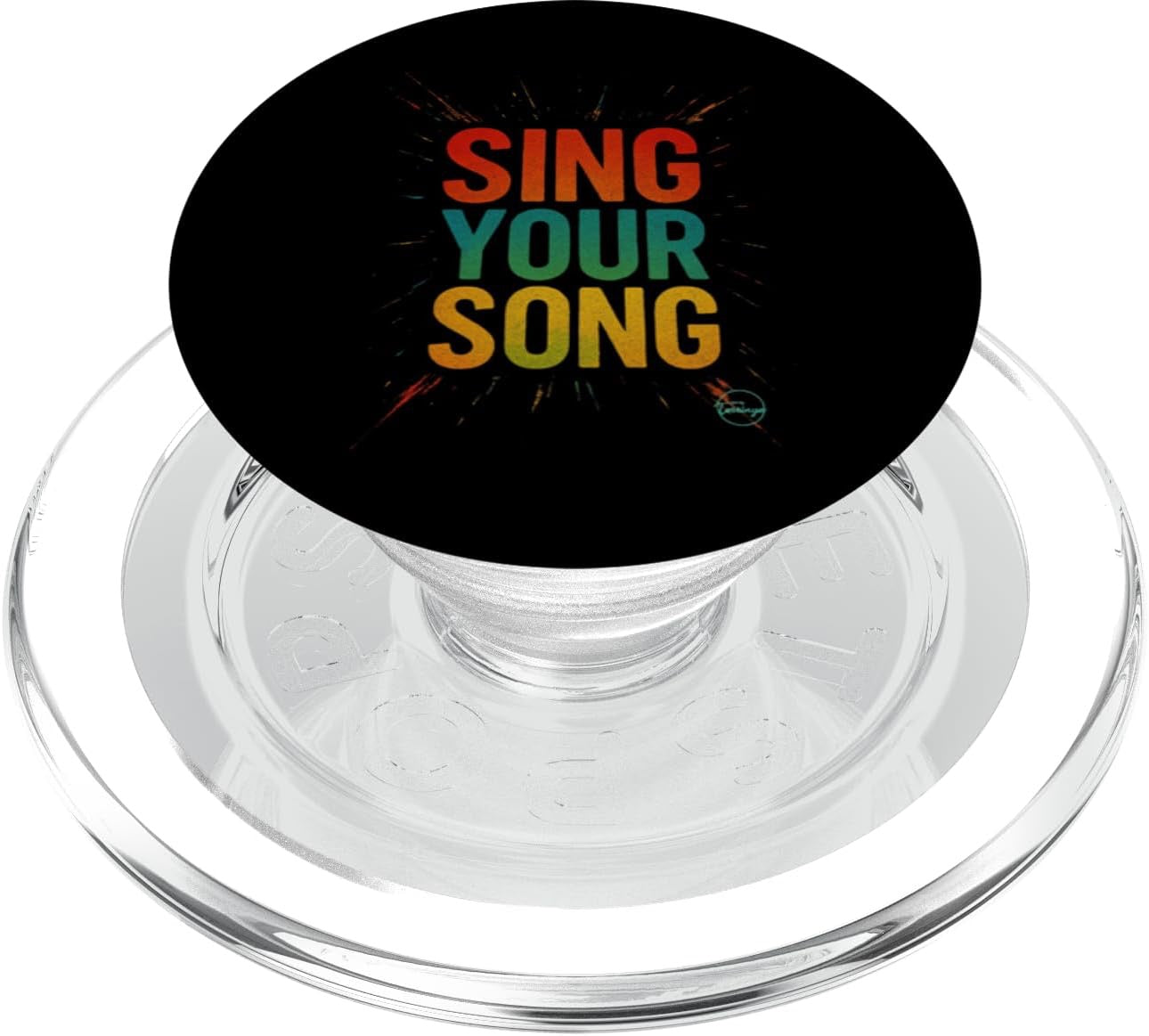 Sing Your Song Inspirational Quote Motivational Street Art PopSockets Adhesive , Magnetic PopSockets or Magnetic Pop Wallet
