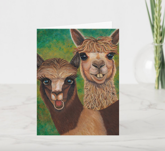 Alpaca Notecard