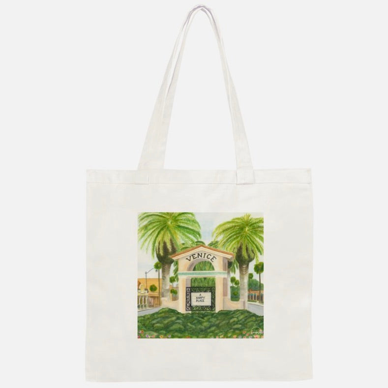 Venice, a Happy Place Tote Bag