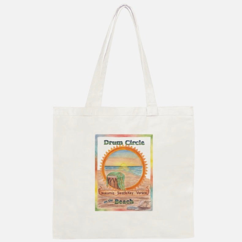 Drum Circle Tote Bag