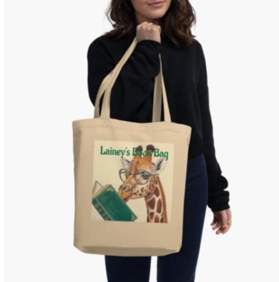 The Personalized  "Wild About Reading" Eco Tote Bag