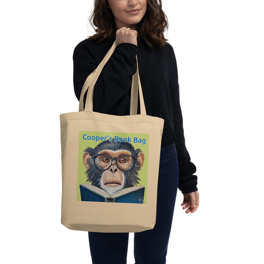 The Personalized  "Wild About Reading" Eco Tote Bag