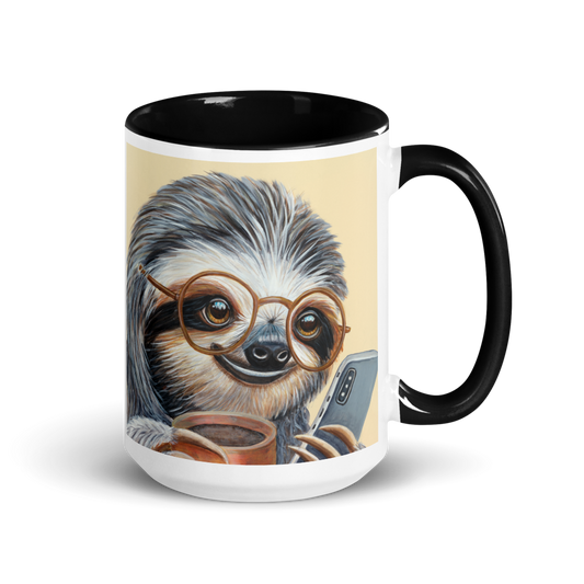 Sloth Scrolling Mug
